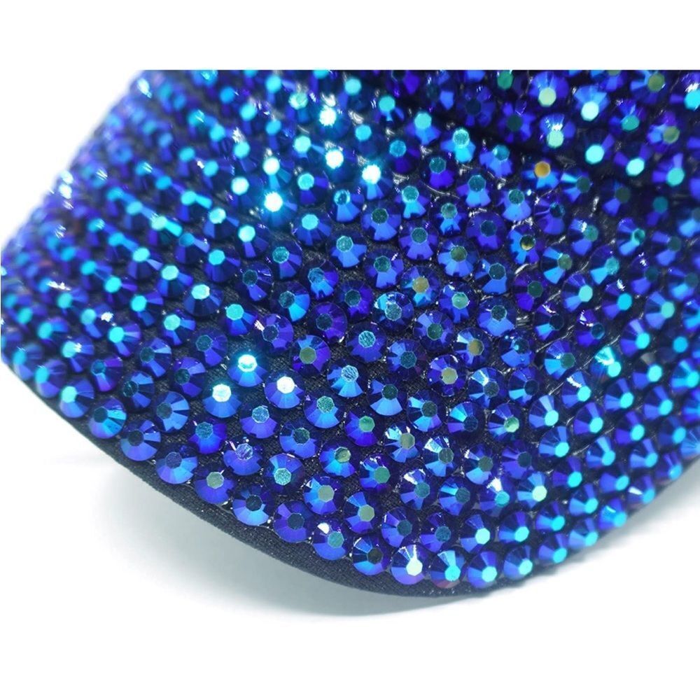 Baseball Cap With Diamond Design - image 5